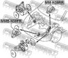 FEBEST MMB-N38FR Engine Mounting
